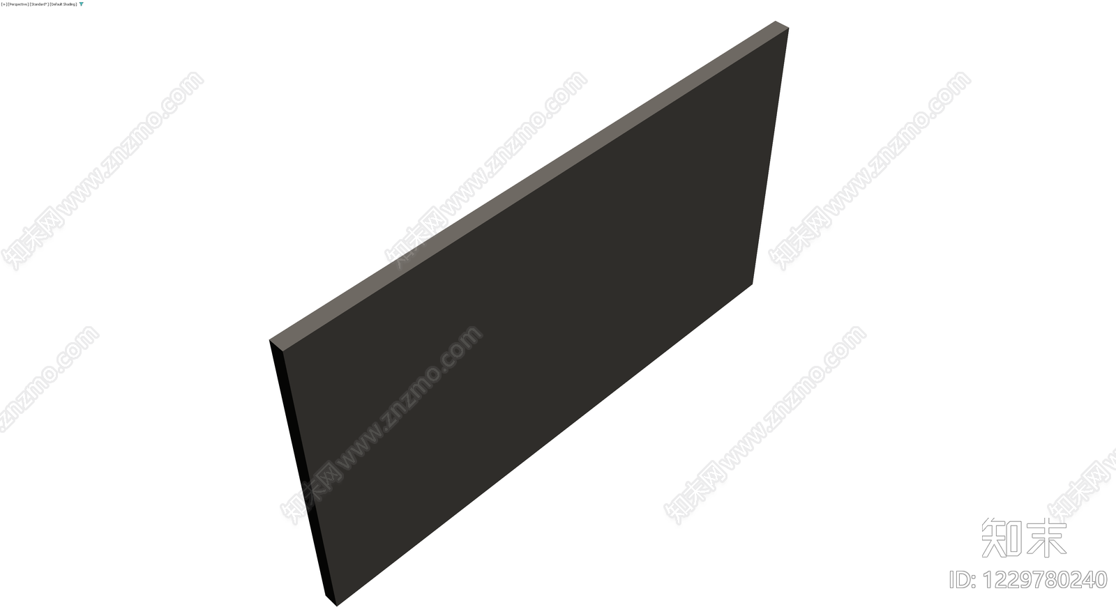 灰色矩形文件夹3D模型下载【ID:1229780240】
