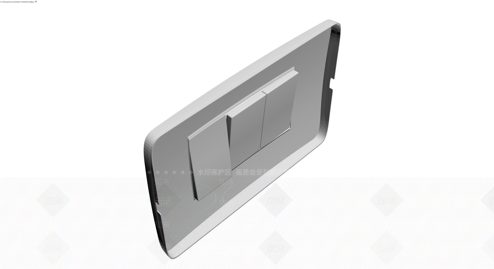 三开开关面板模型3D模型下载【ID:1230543094】