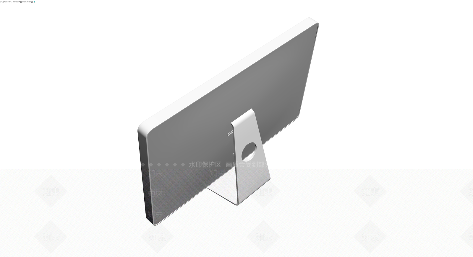 iMac一体机电脑模型3D模型下载【ID:1230725183】