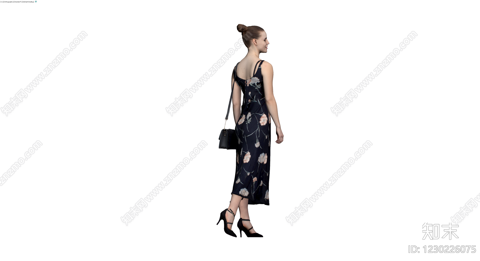 女性人物全身模型3D模型下载【ID:1230226075】