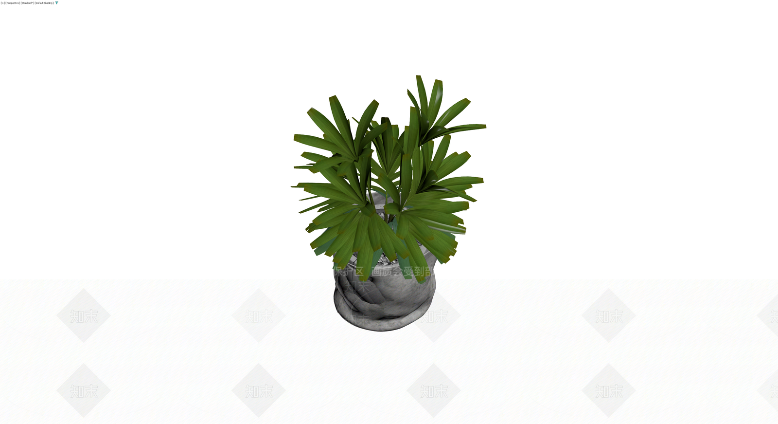 盆栽棕榈植物模型3D模型下载【ID:1229921460】
