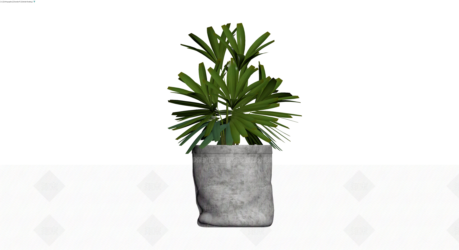 盆栽棕榈植物模型3D模型下载【ID:1229921460】