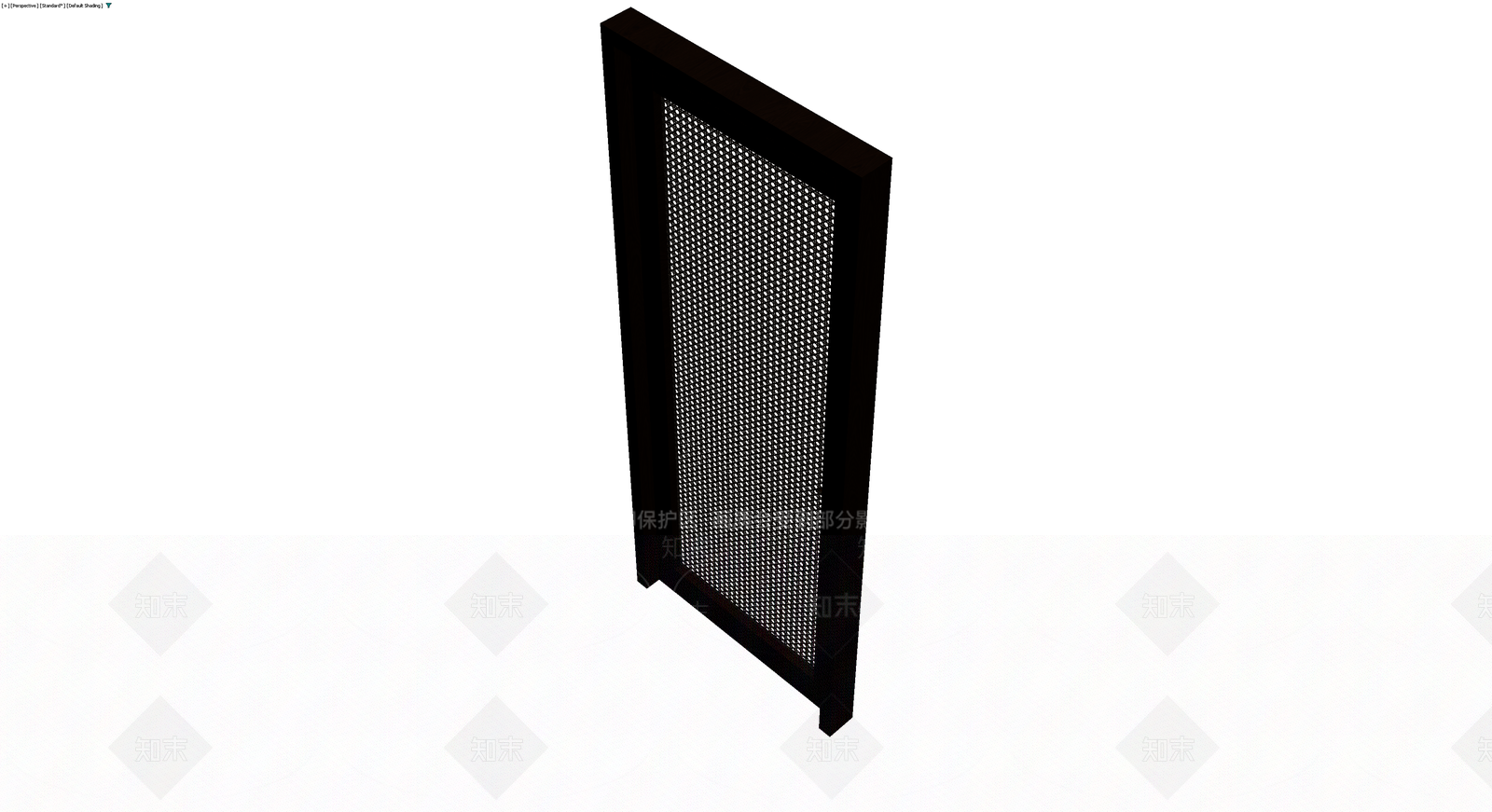 深色藤编门体模型3D模型下载【ID:1229890848】