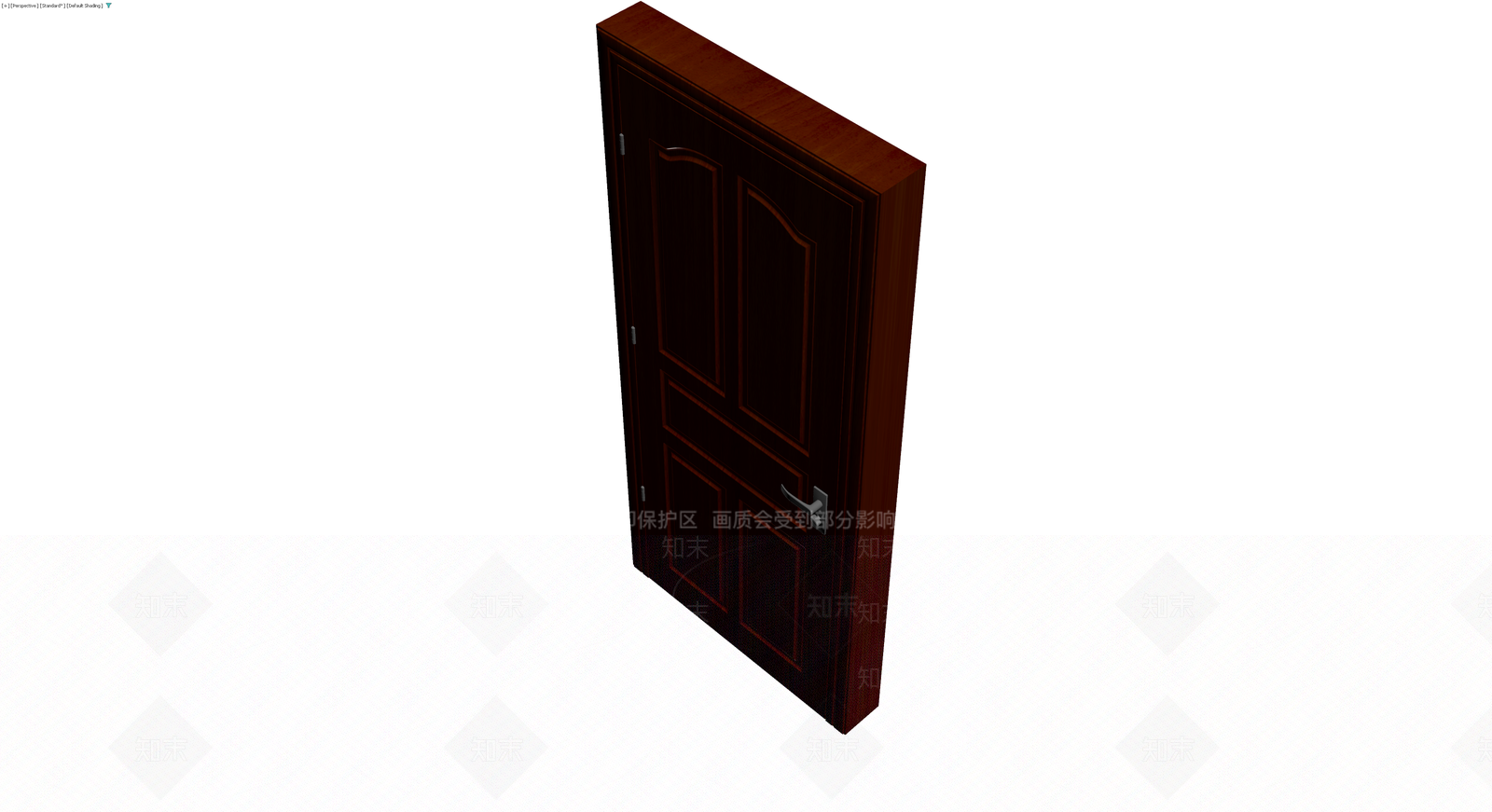深色木质双开门体3D模型下载【ID:1230716068】