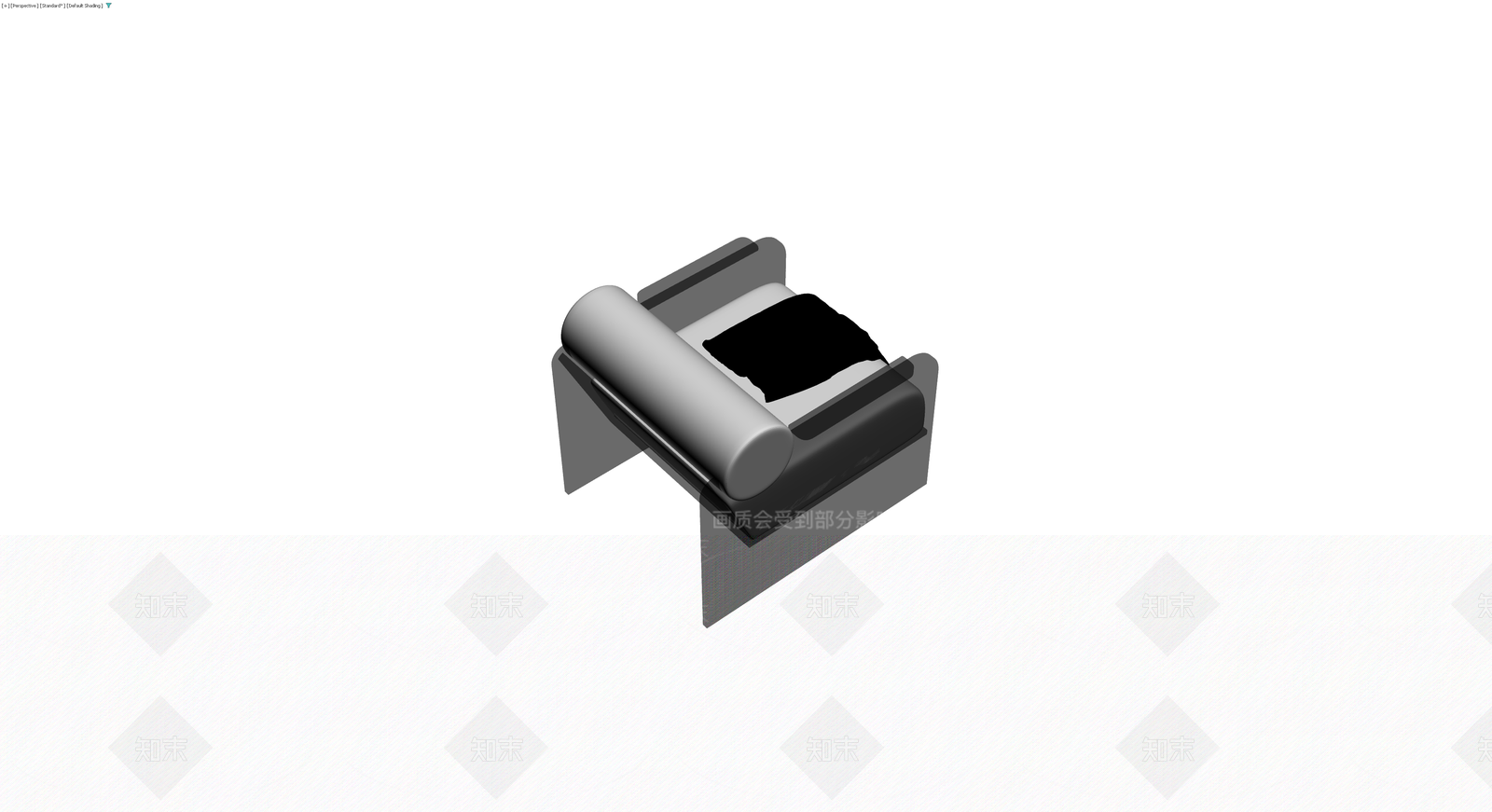 灰色块面沙发模型3D模型下载【ID:1229877594】