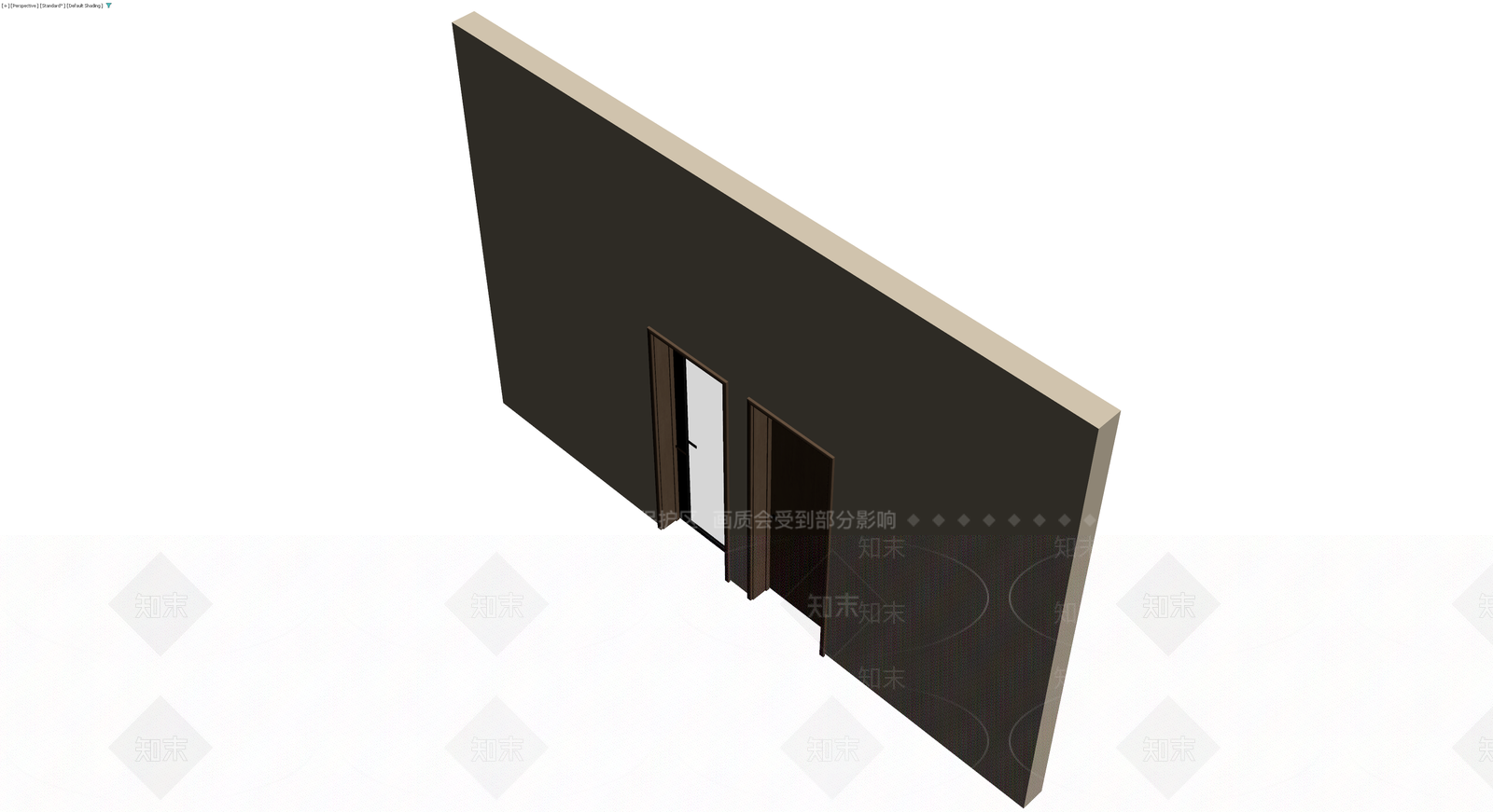 双开门展示模型3D模型下载【ID:1230144519】
