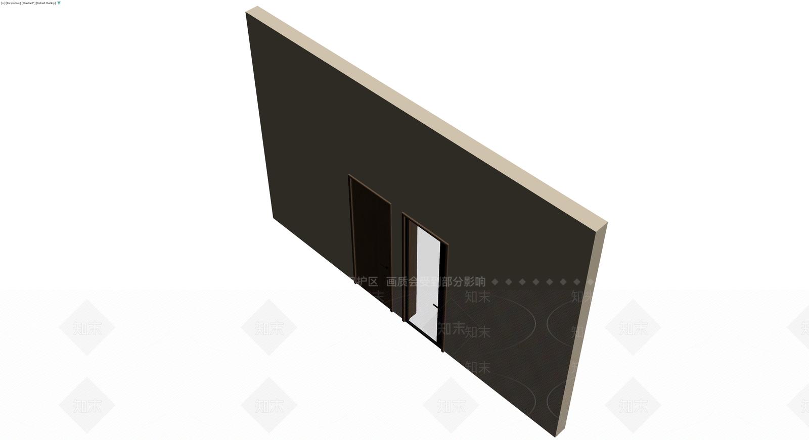 双开门展示模型3D模型下载【ID:1230144519】