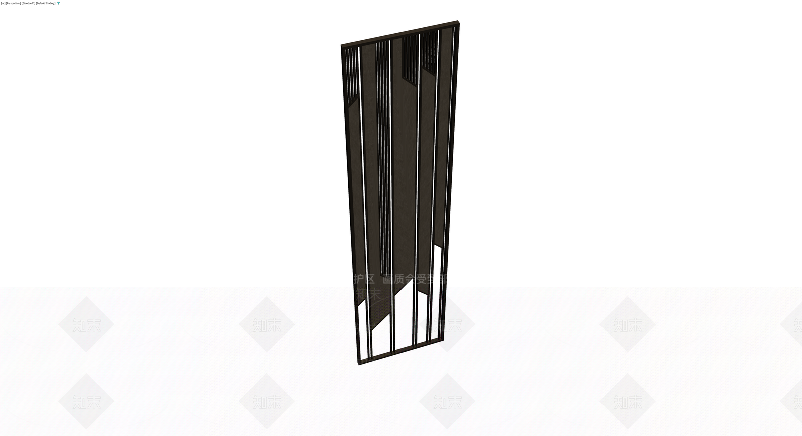 竖条纹装饰隔断3D模型下载【ID:1230326779】