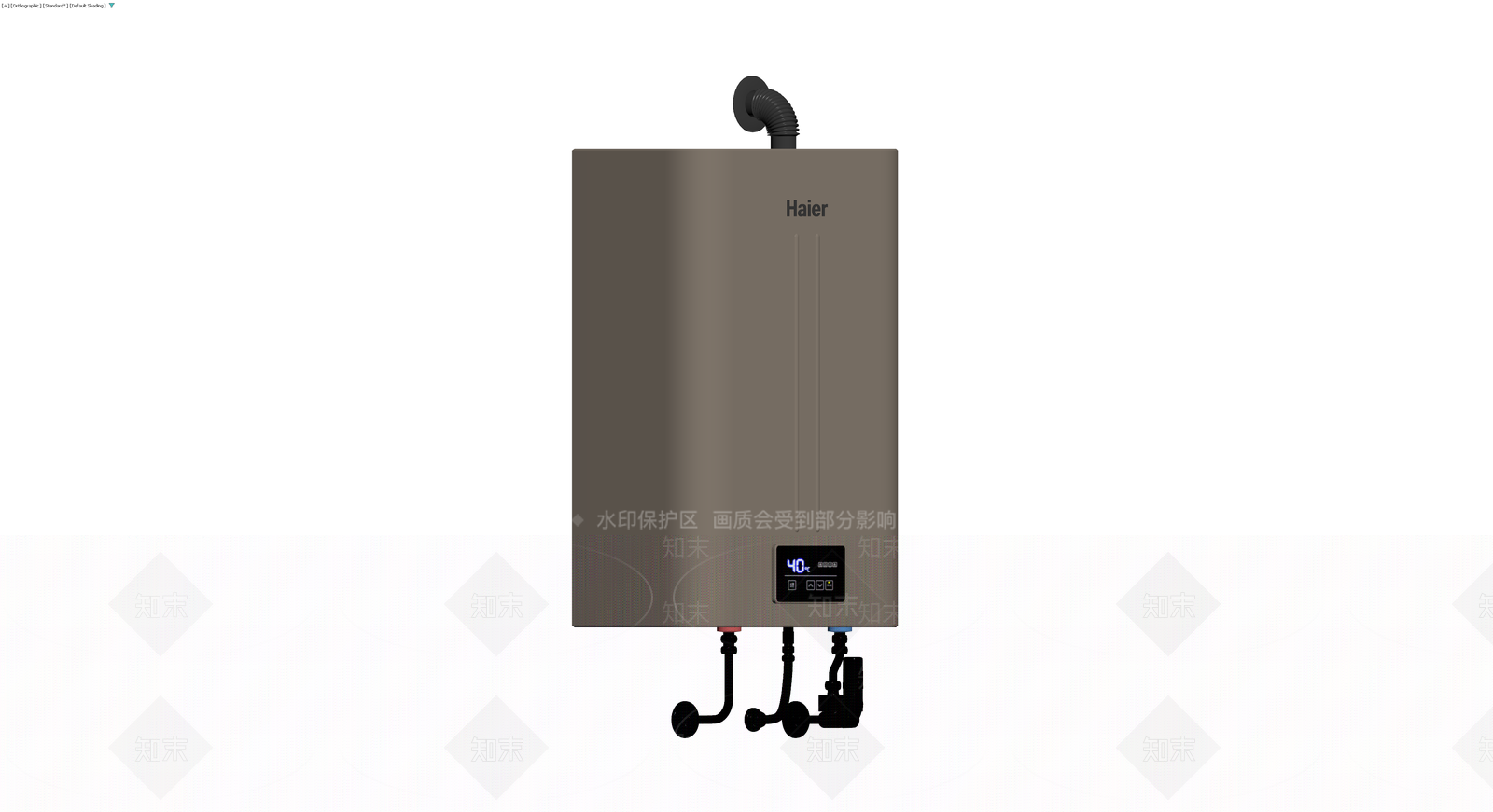 海尔燃气热水器3D模型下载【ID:1230139560】