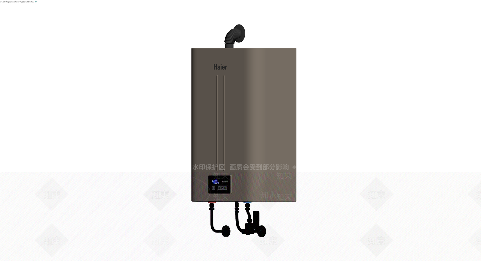 海尔燃气热水器3D模型下载【ID:1230139560】