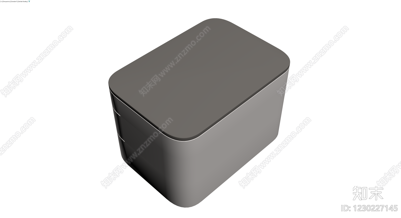 现代风格三斗柜3D模型下载【ID:1230227145】
