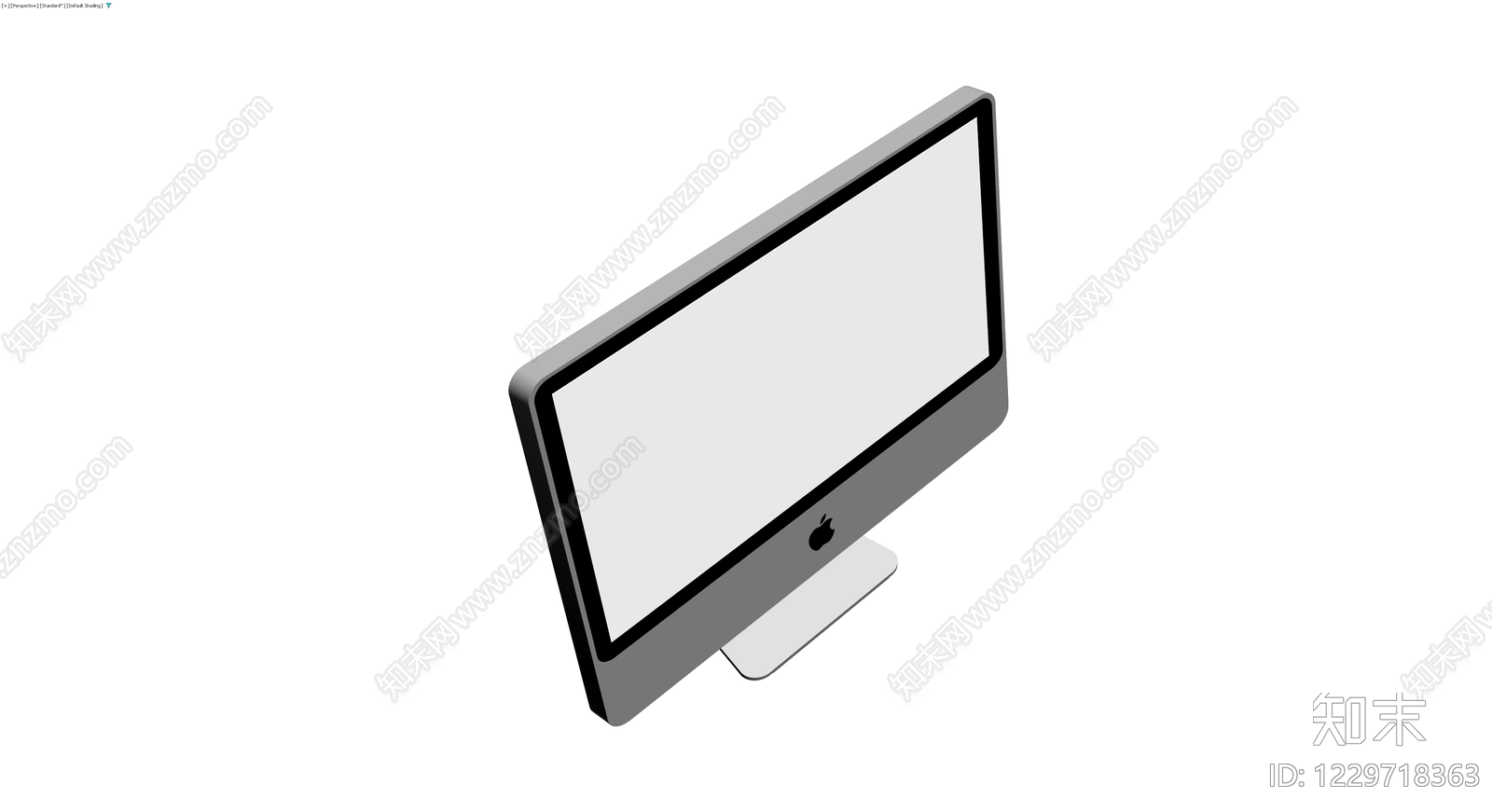 iMac一体机显示器3D模型下载【ID:1229718363】