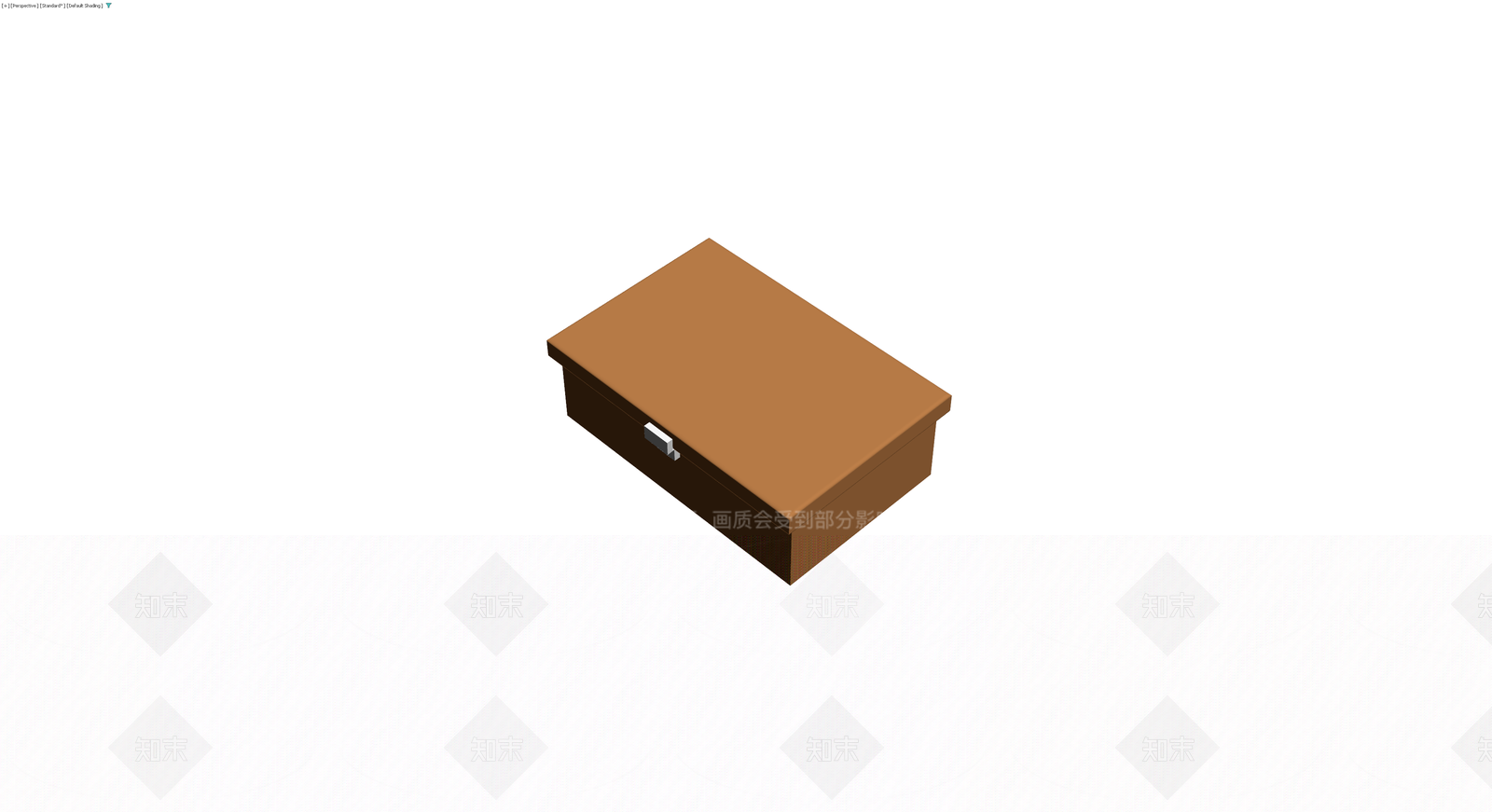 带锁扣木盒3D模型下载【ID:1229954924】