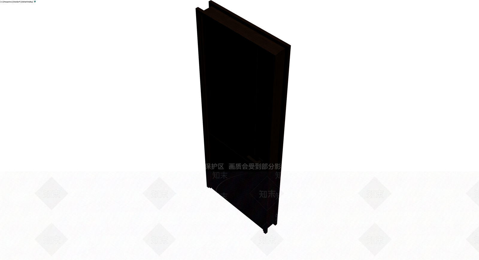 深色木纹成品门体3D模型下载【ID:1229884613】