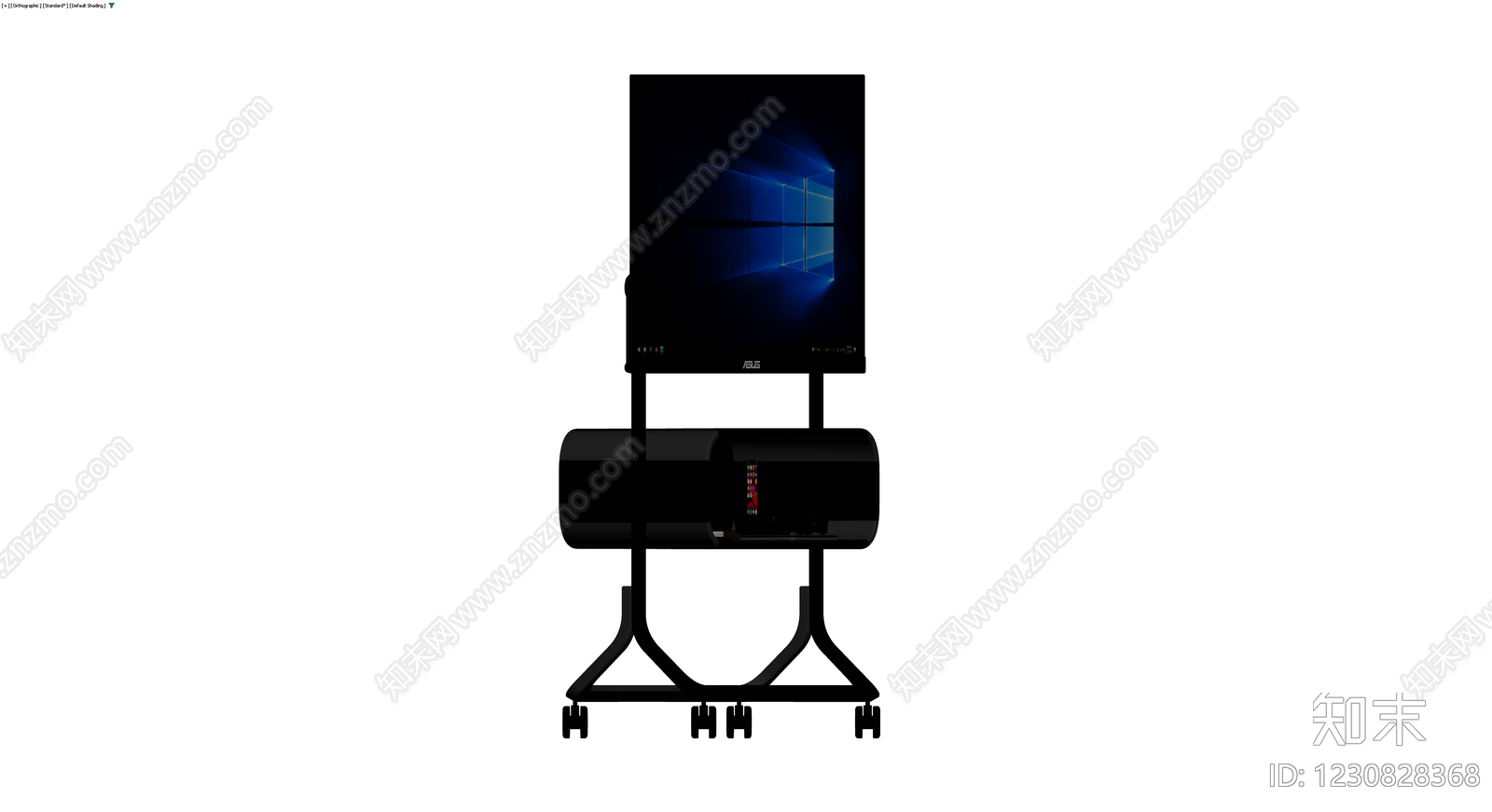 带支架的显示器模型3D模型下载【ID:1230828368】
