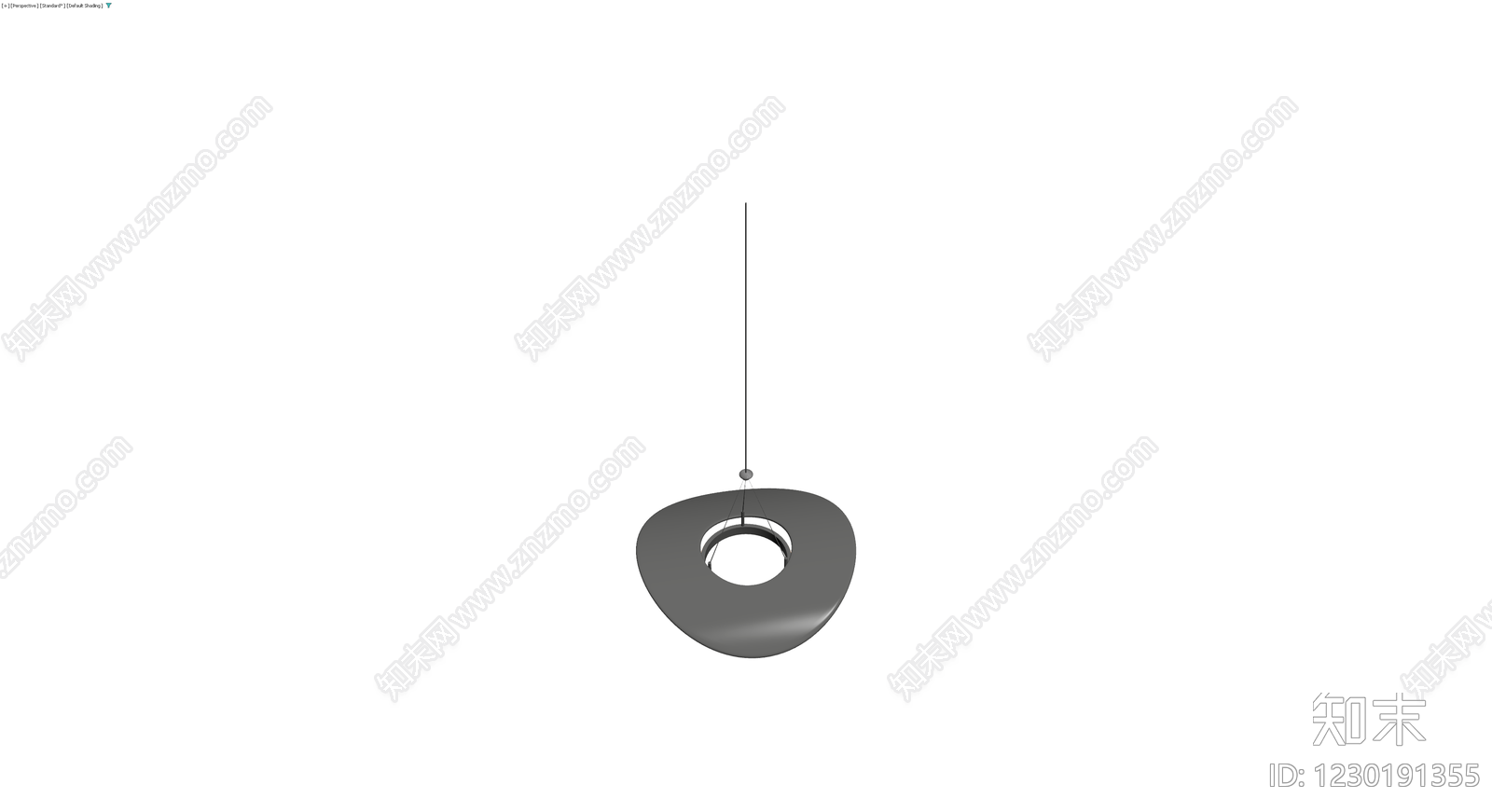 现代造型吊灯3D模型下载【ID:1230191355】