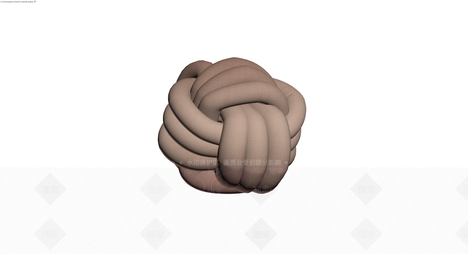 编织绳结装饰球3D模型下载【ID:1230330646】