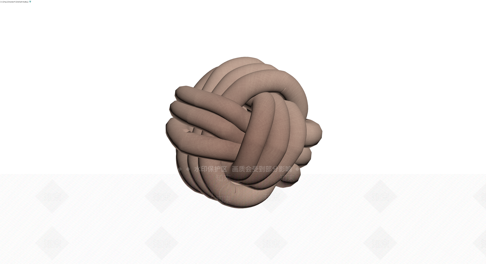编织绳结装饰球3D模型下载【ID:1230330646】