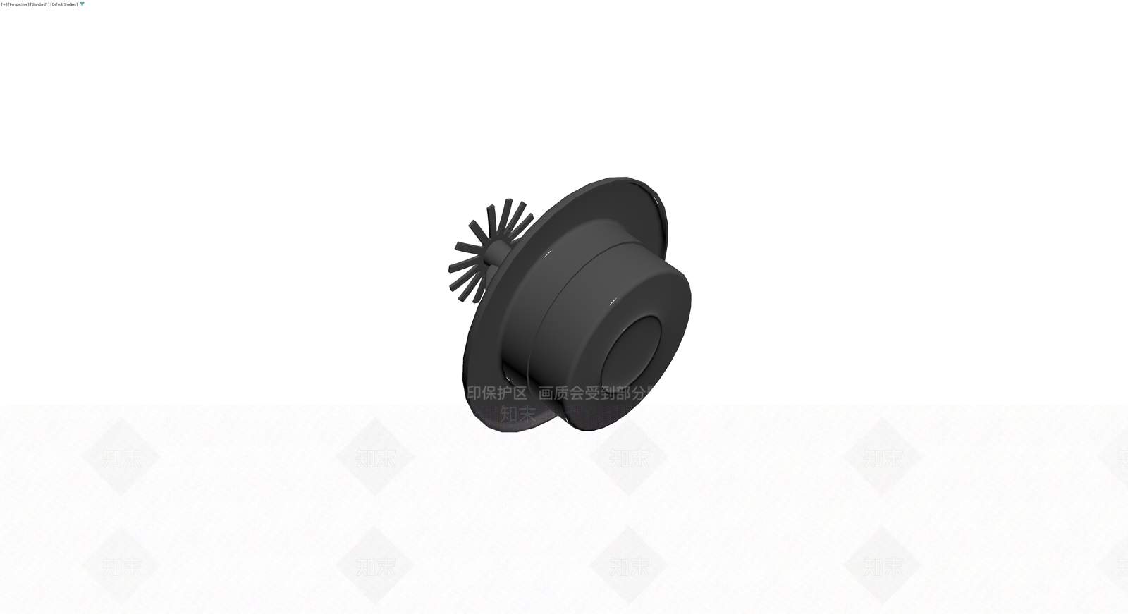 灰色圆形底座机械组件3D模型下载【ID:1230591025】