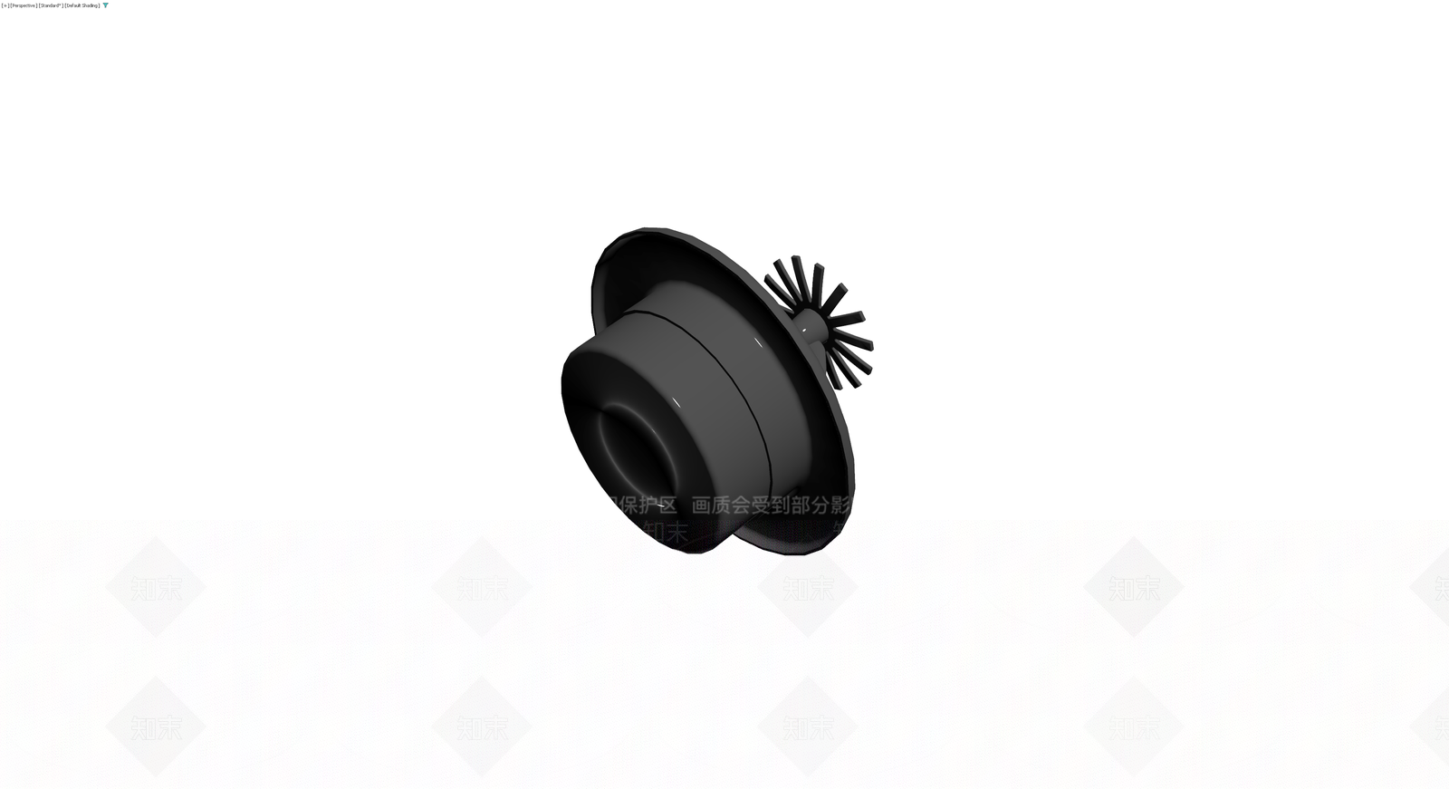 灰色圆形底座机械组件3D模型下载【ID:1230591025】