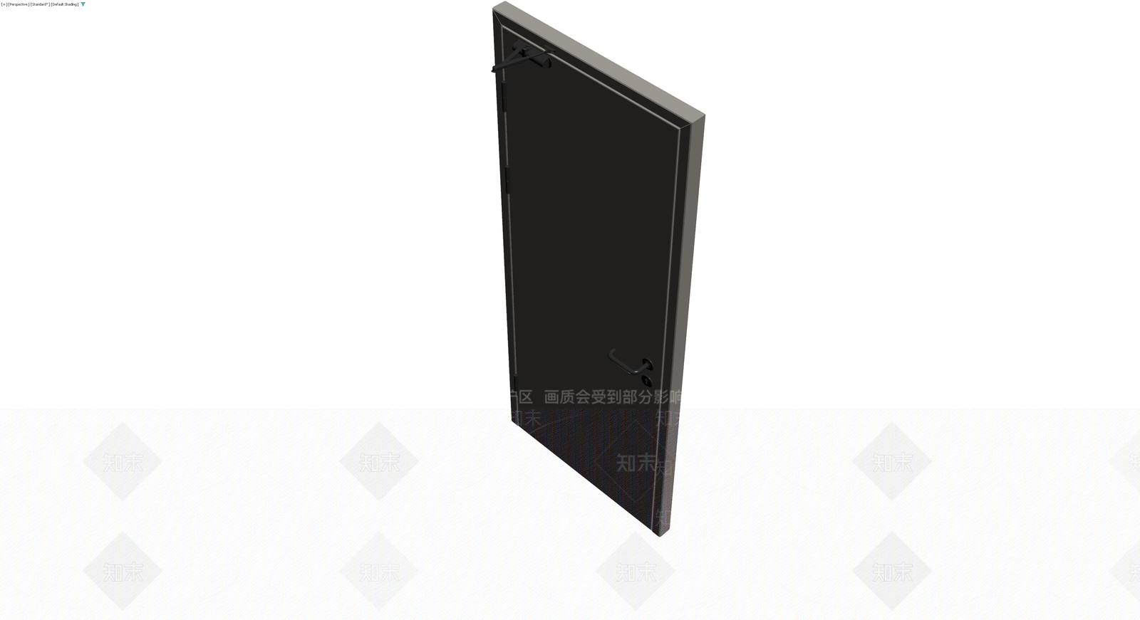 带五金灰模成品门3D模型下载【ID:1230690578】