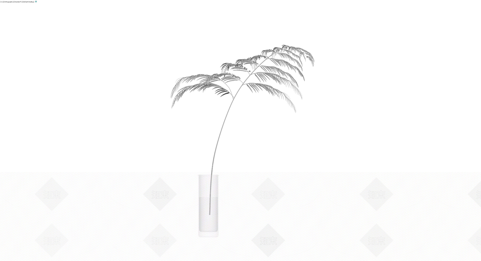 盆栽蕨类植物3D模型下载【ID:1230734360】