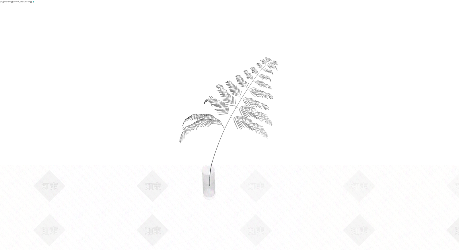 盆栽蕨类植物3D模型下载【ID:1230734360】