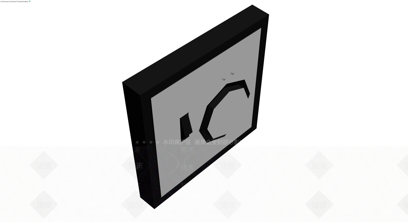 墙面开关面板模型3D模型下载【ID:1230543036】