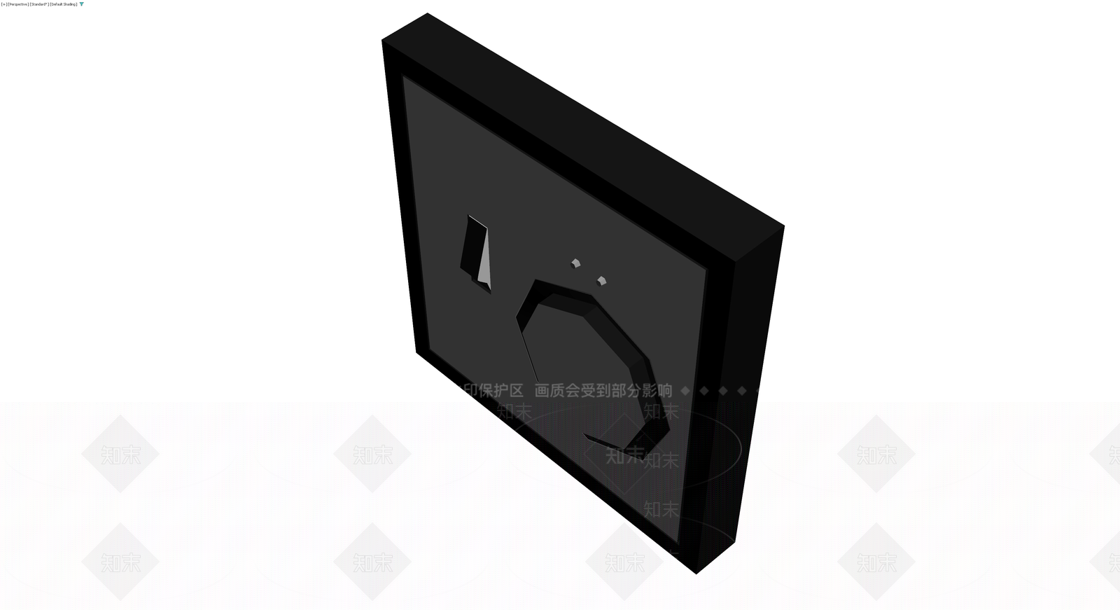 墙面开关面板模型3D模型下载【ID:1230543036】