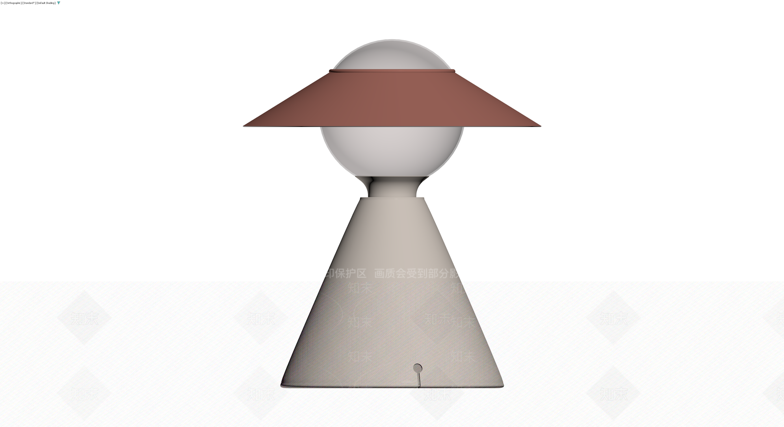 蘑菇造型落地灯3D模型下载【ID:1229850441】