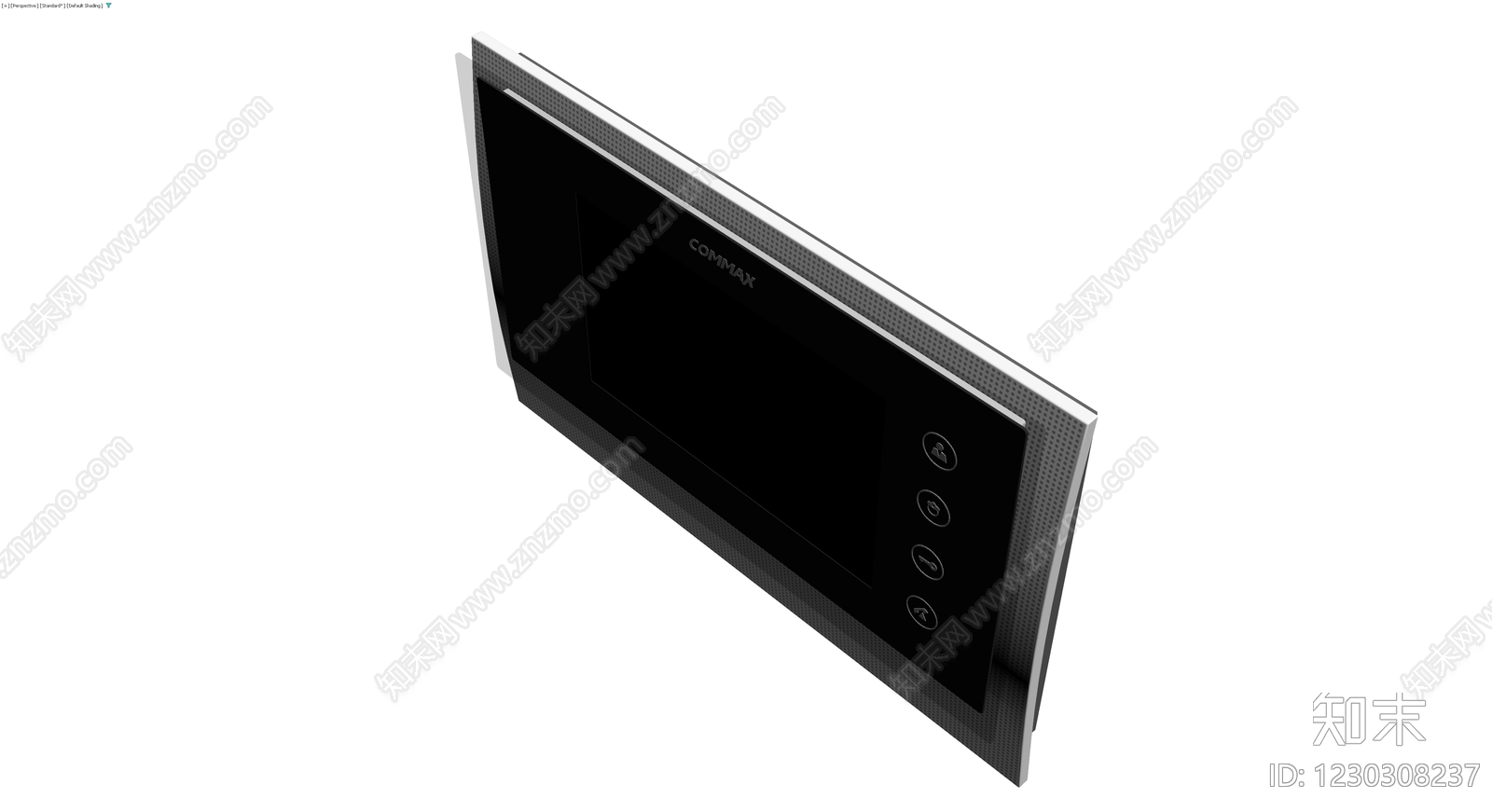 可视对讲室内机3D模型下载【ID:1230308237】