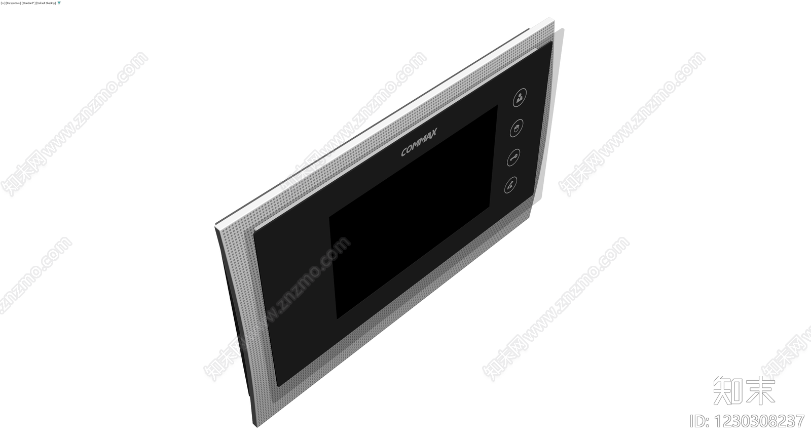 可视对讲室内机3D模型下载【ID:1230308237】
