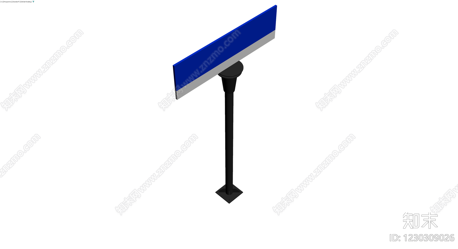 户外指示牌3D模型下载【ID:1230309026】
