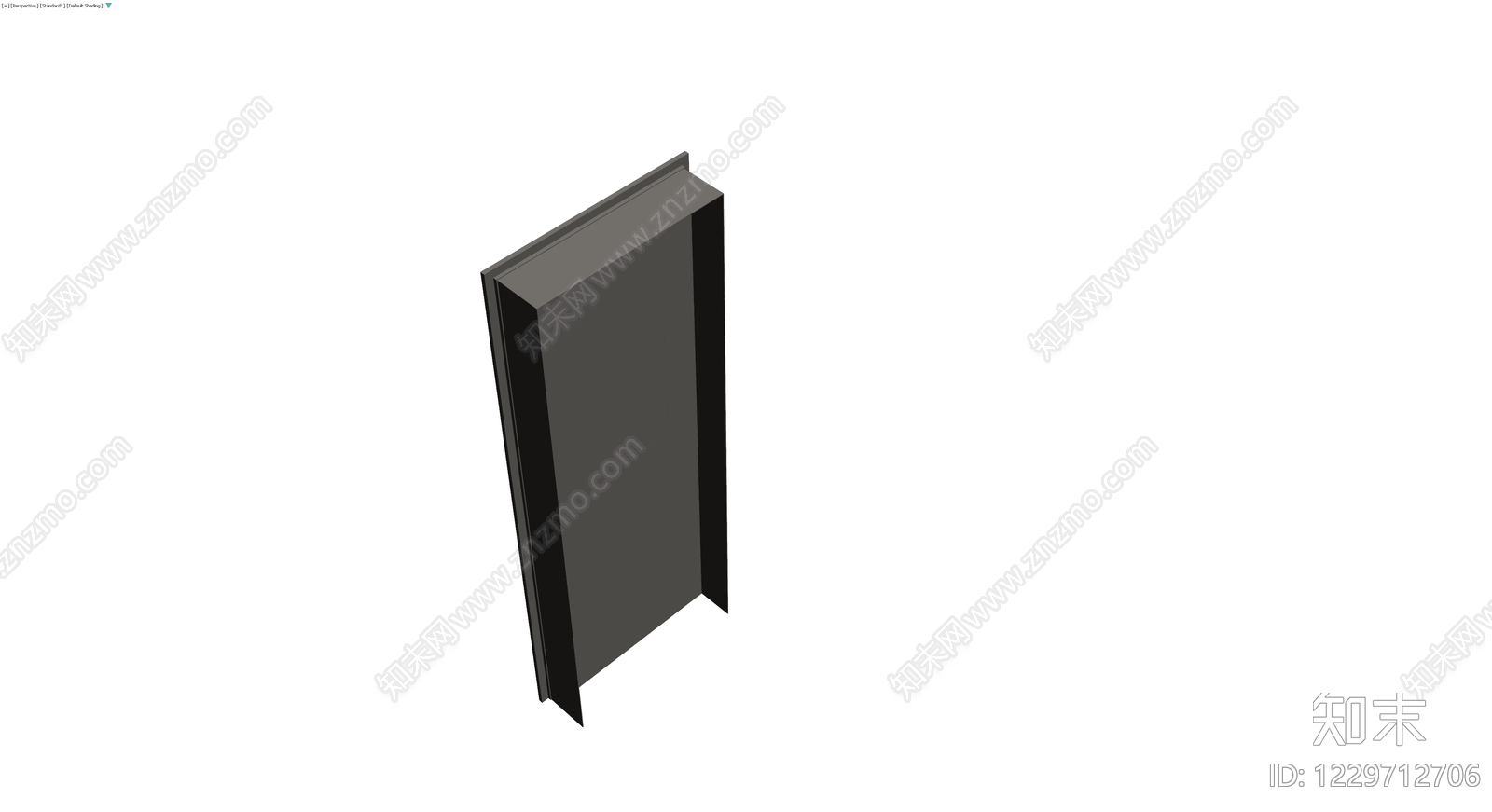 现代风格成品门体3D模型下载【ID:1229712706】