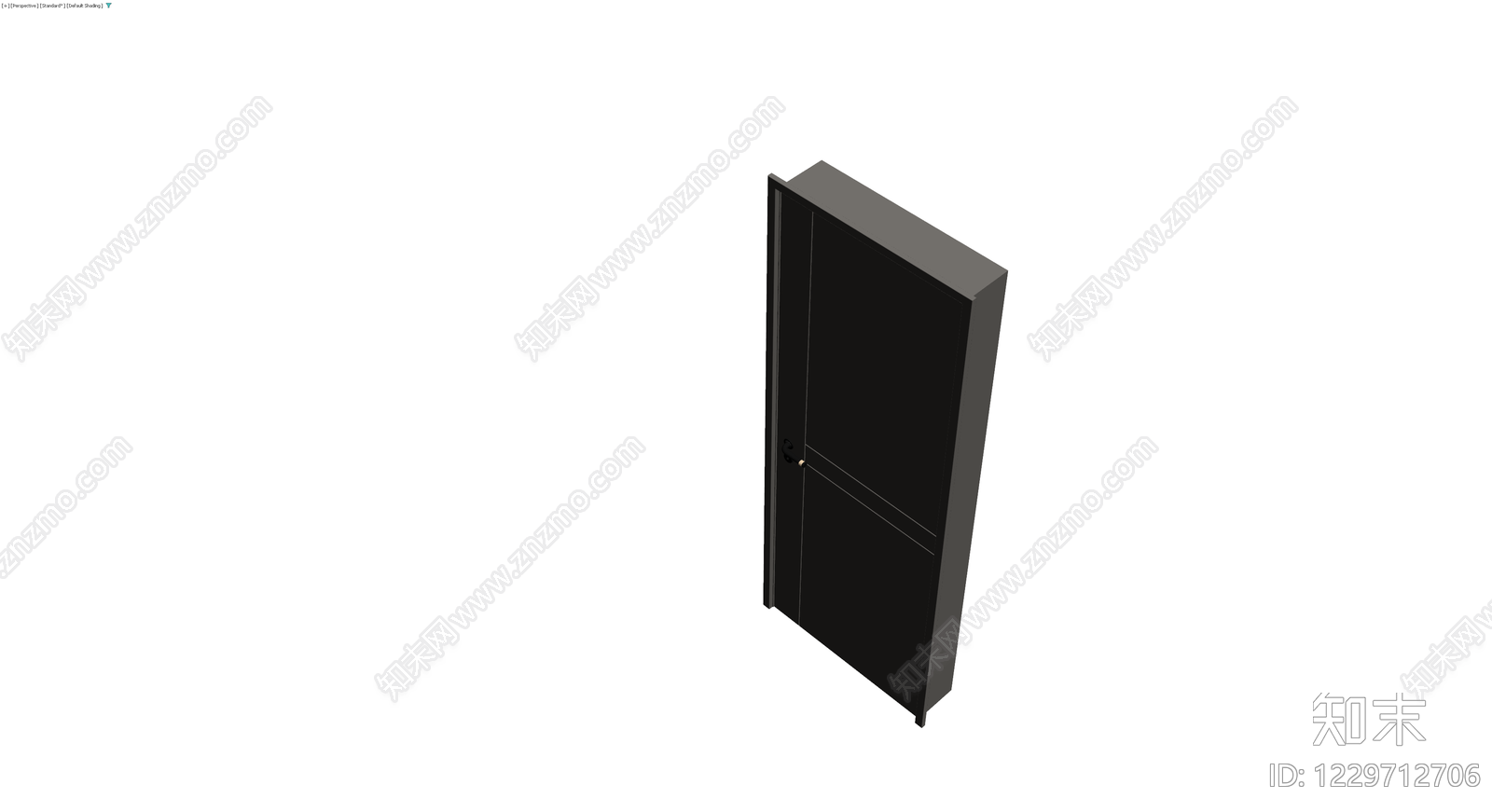 现代风格成品门体3D模型下载【ID:1229712706】