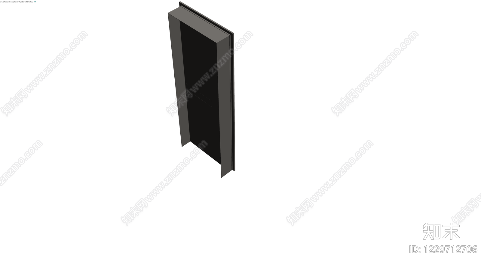 现代风格成品门体3D模型下载【ID:1229712706】