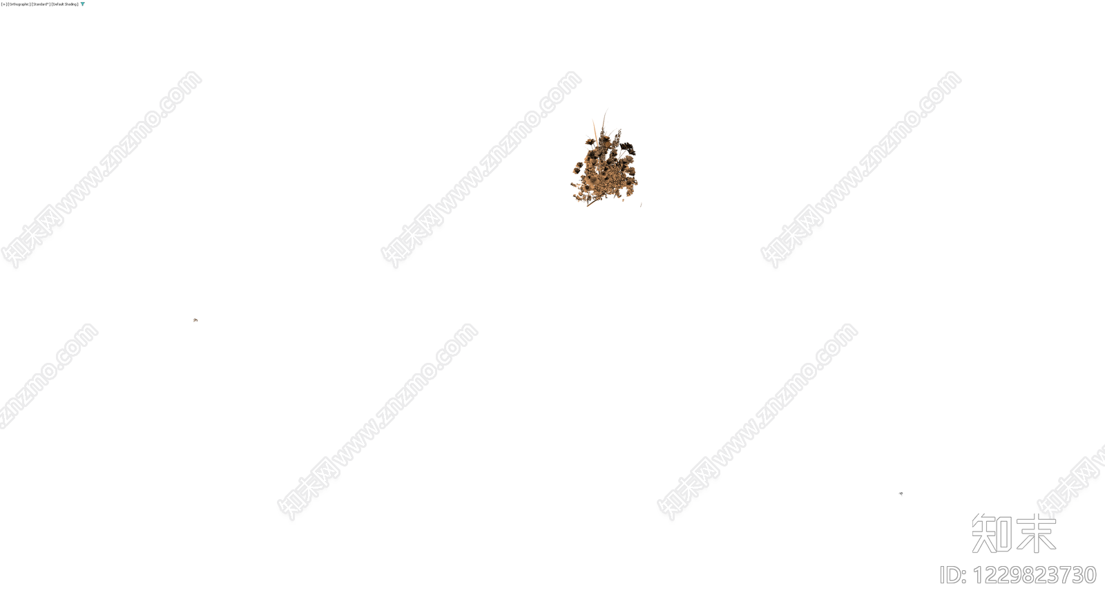 干燥花束组合3D模型下载【ID:1229823730】