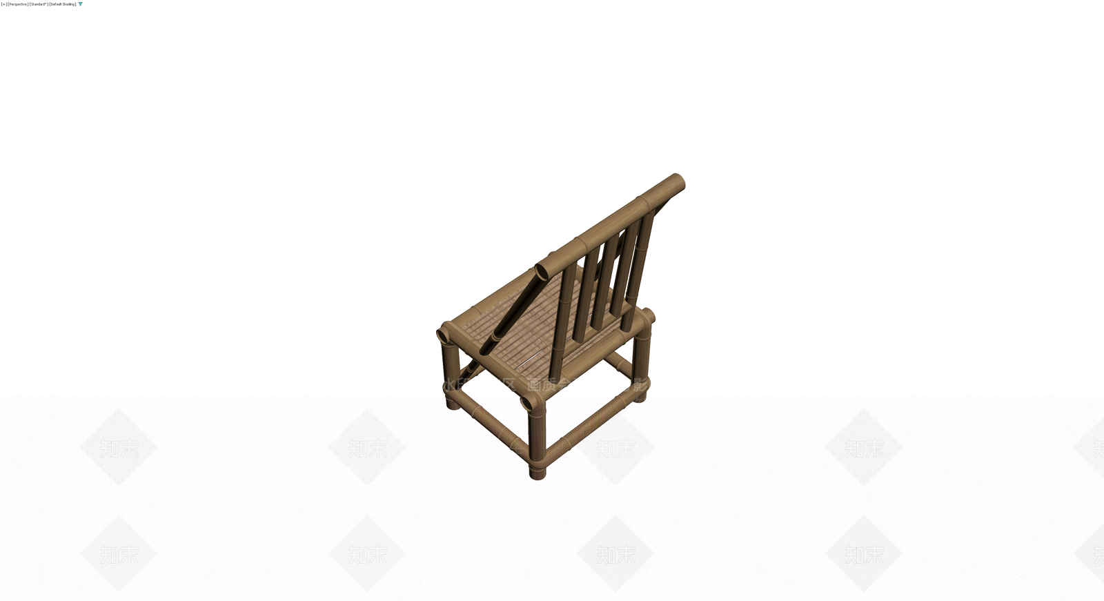 竹制靠背椅模型3D模型下载【ID:1230469317】