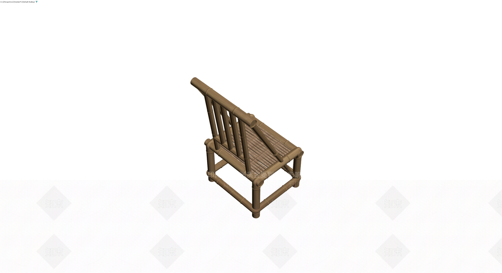 竹制靠背椅模型3D模型下载【ID:1230469317】