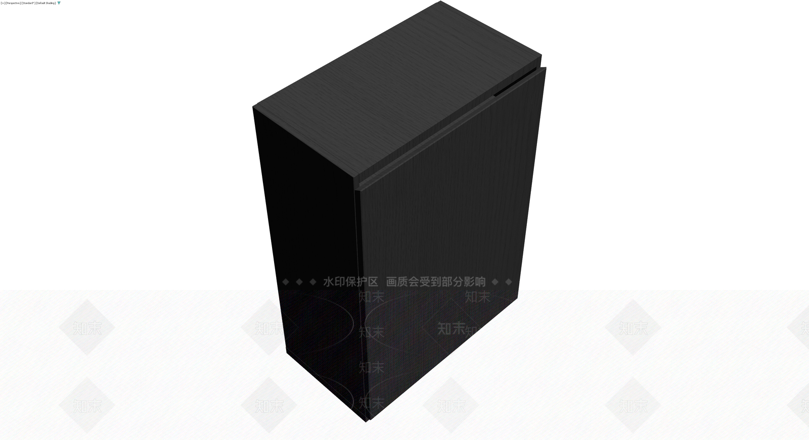 黑色木纹高柜模型3D模型下载【ID:1230116645】