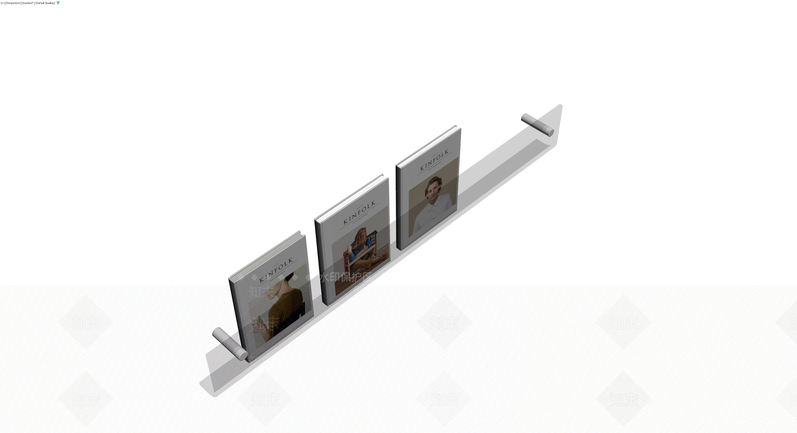 Kinfolk书籍组合模型3D模型下载【ID:1230670252】