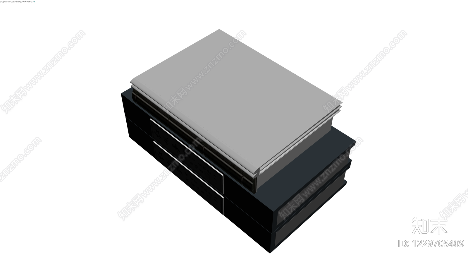 线装书《红楼梦》组合3D模型下载【ID:1229705409】