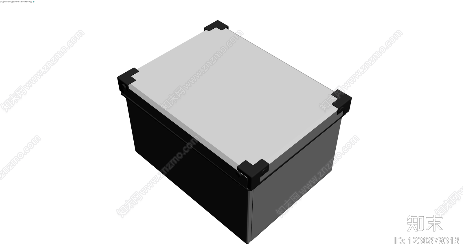 黑色手提工具箱3D模型下载【ID:1230879313】