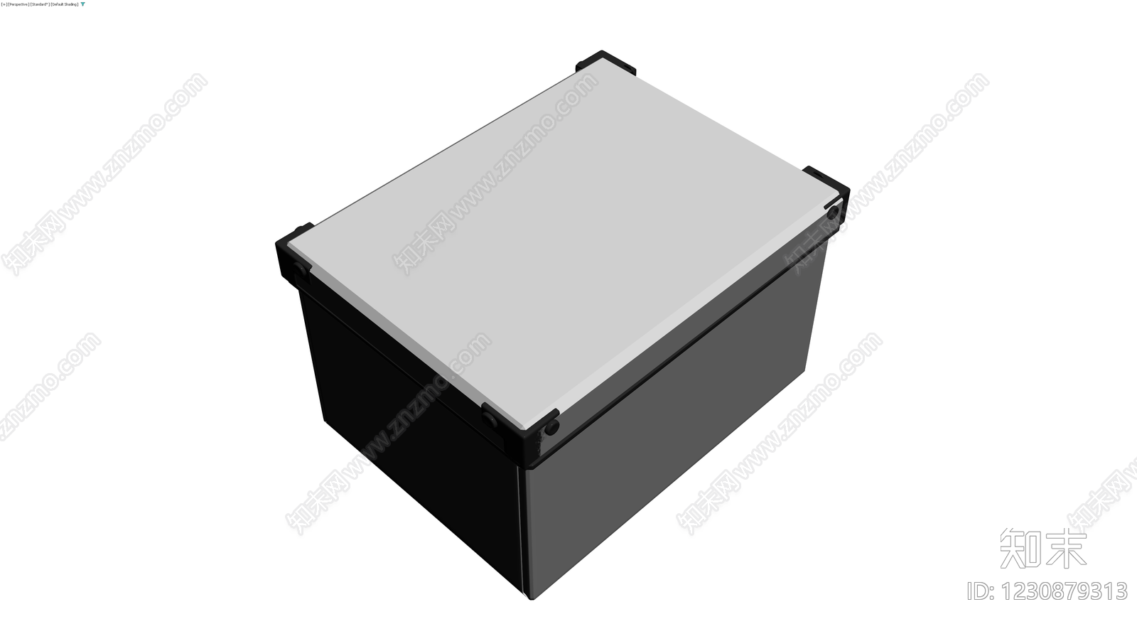 黑色手提工具箱3D模型下载【ID:1230879313】
