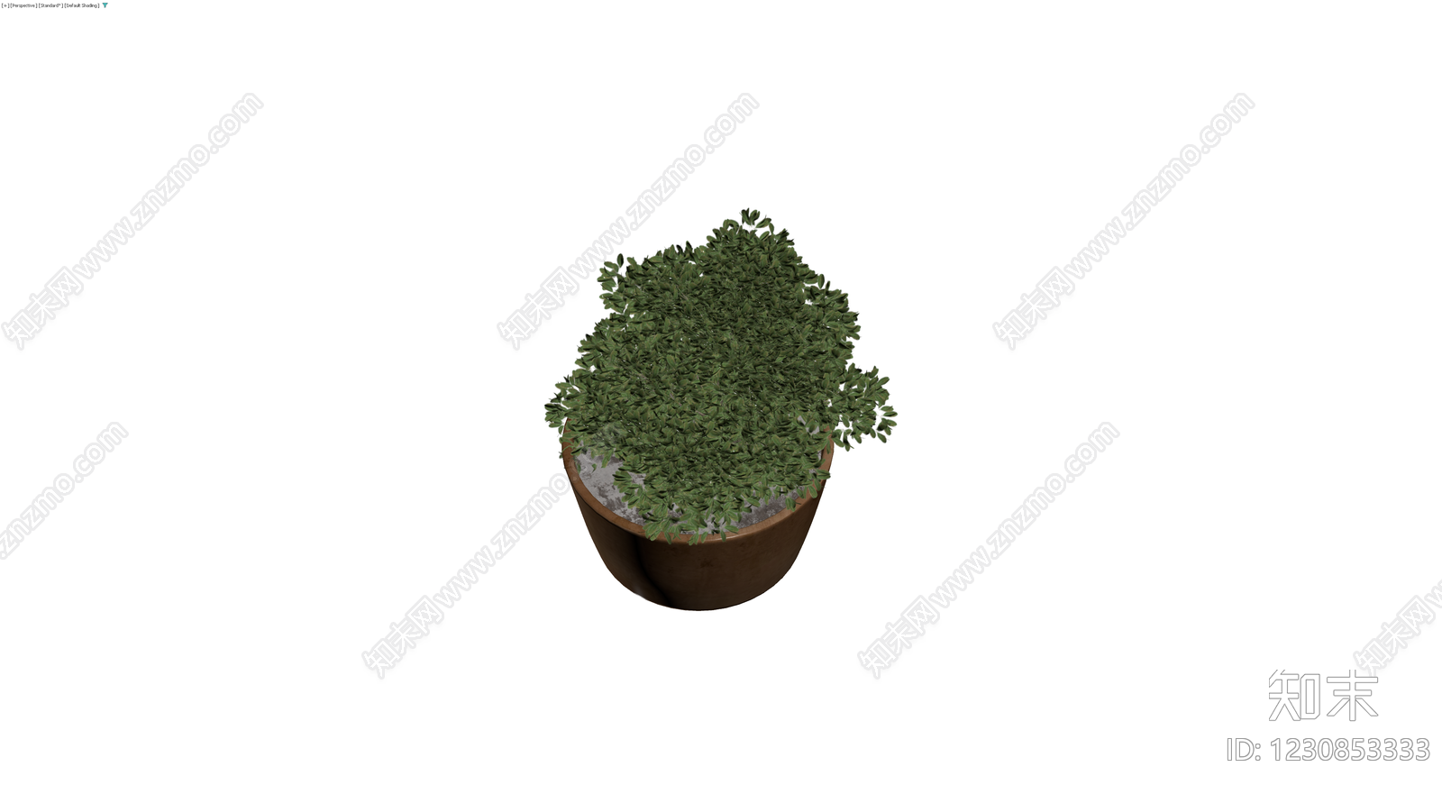 盆栽绿植模型3D模型下载【ID:1230853333】