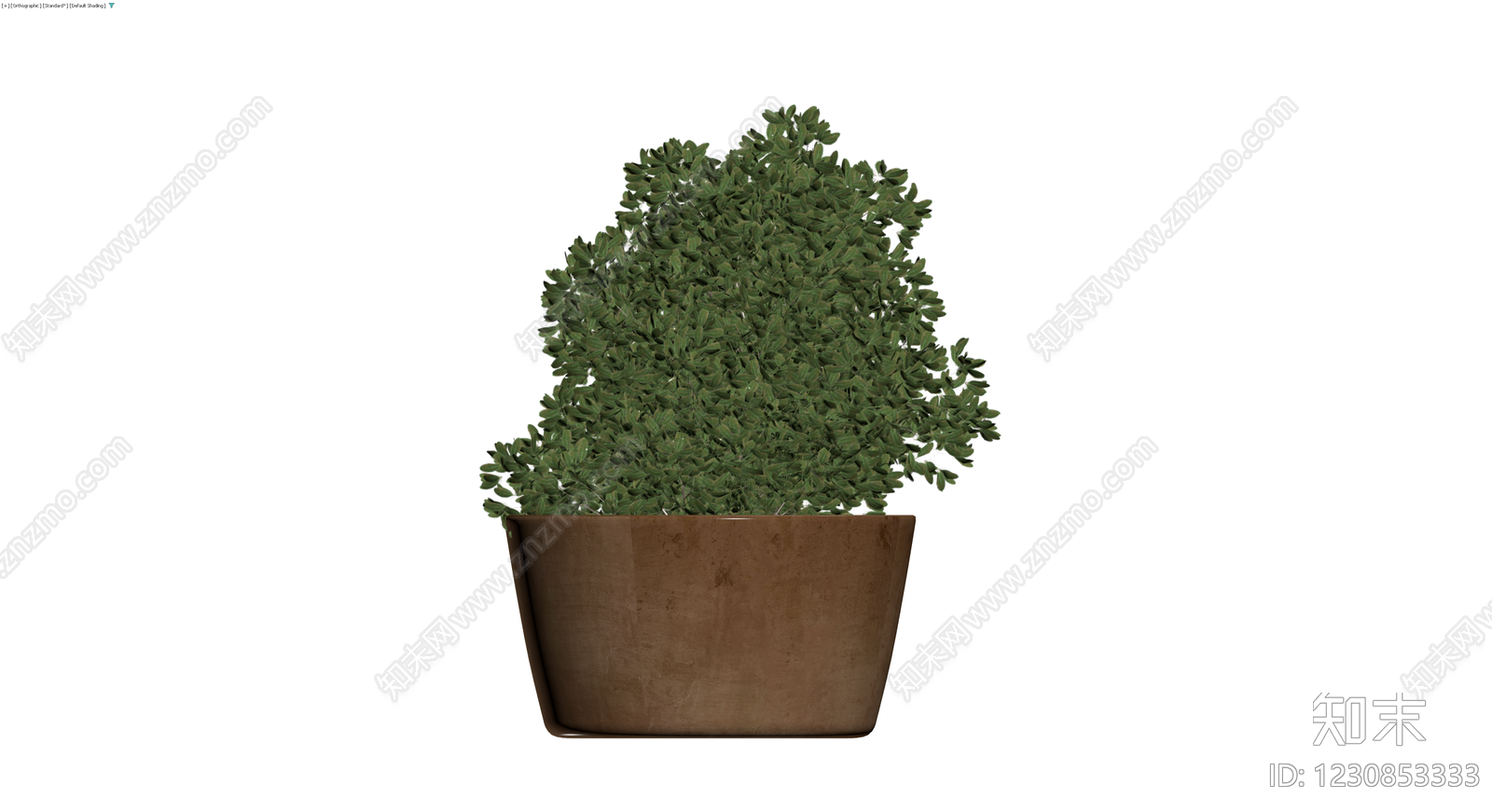 盆栽绿植模型3D模型下载【ID:1230853333】