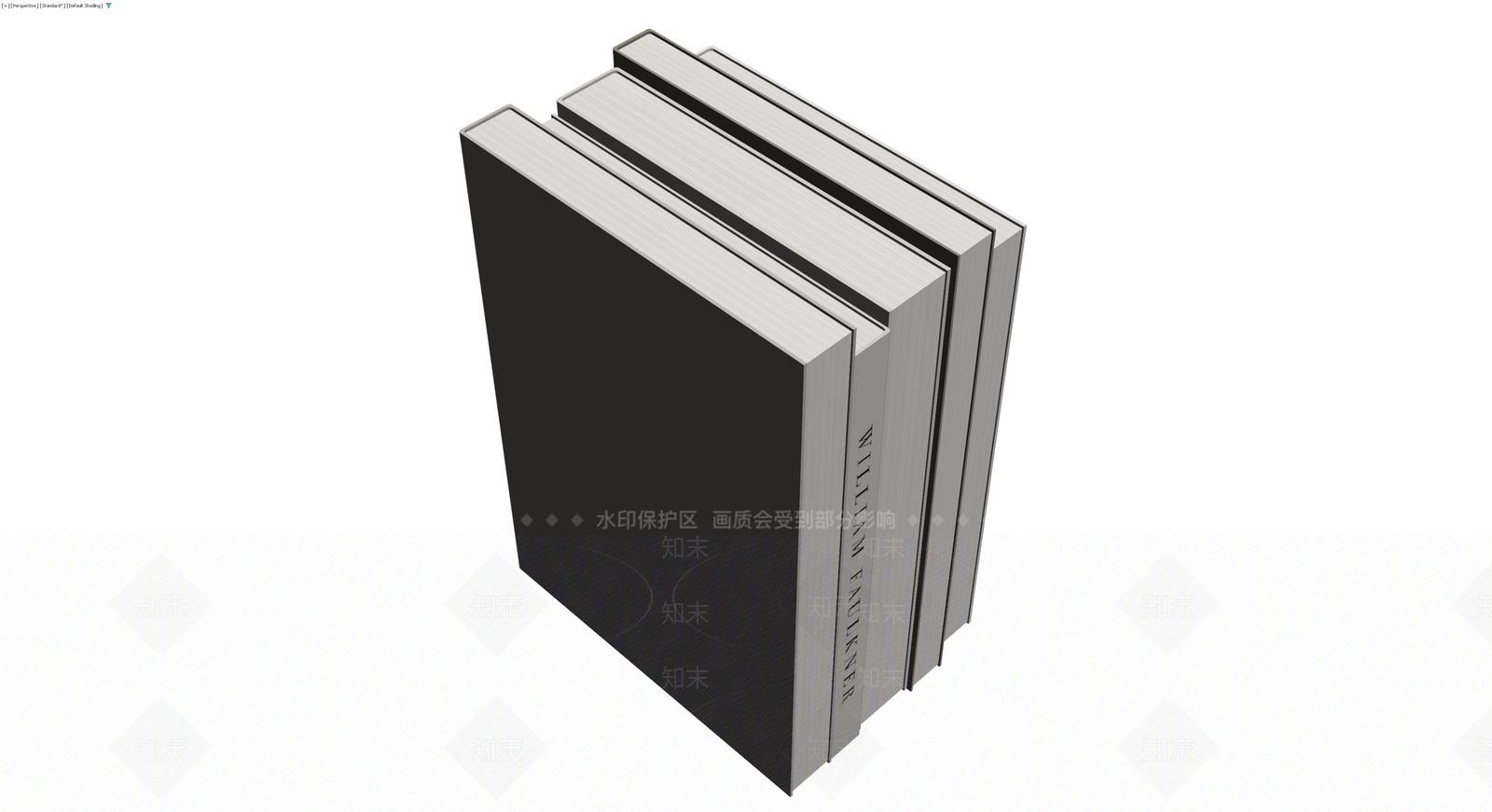 书籍组合模型3D模型下载【ID:1229856871】