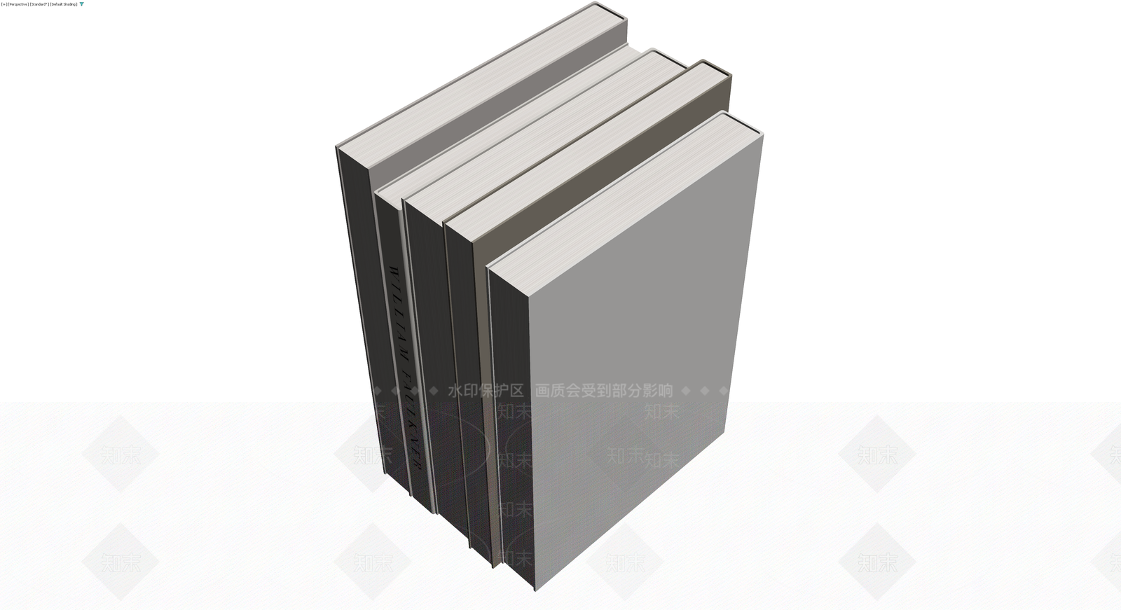 书籍组合模型3D模型下载【ID:1229856871】