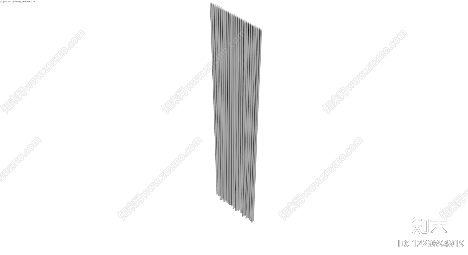 灰色褶皱布艺软饰3D模型下载【ID:1229694919】