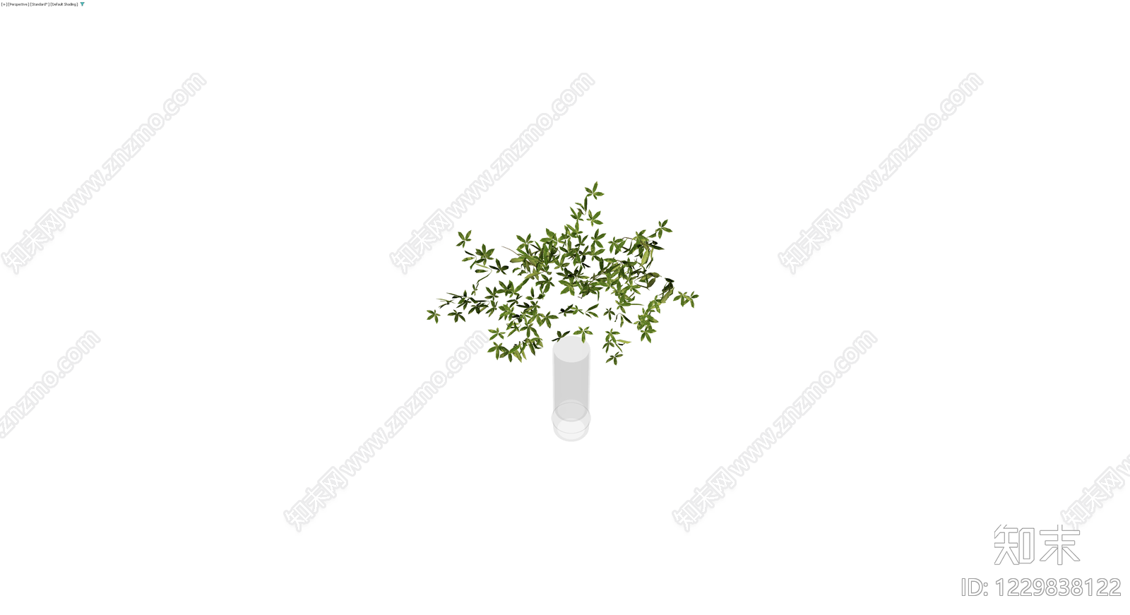 盆栽绿植模型3D模型下载【ID:1229838122】